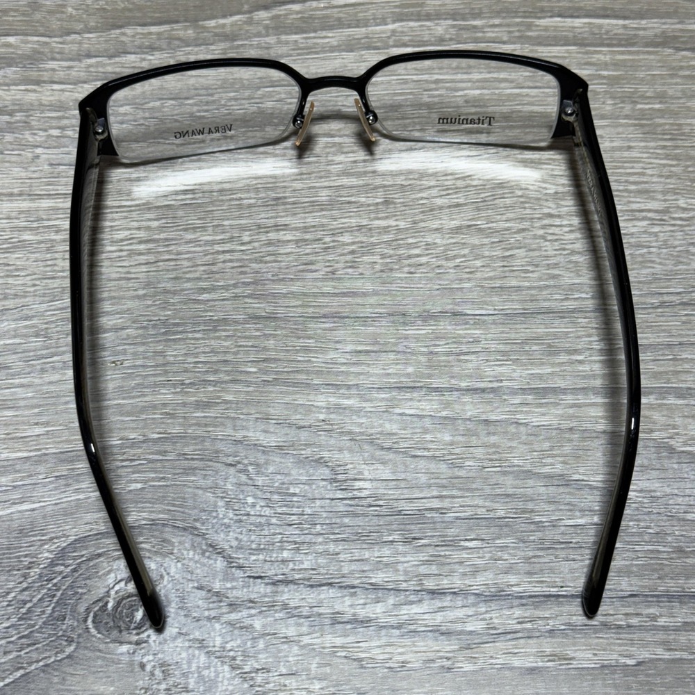 Vera Wang Eyeglasses Titanium Rectangle Frame 51-… - image 6